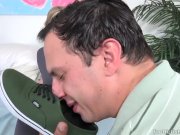 Rachel James Has Feet Worshipped with Cumshot 2/16