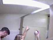 Wicked - Couple has sex in public bathroom 14/16
