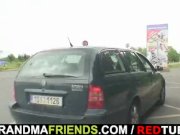 Granny is picked up and fucked in the fields 8/16