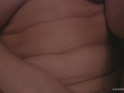 Klara rolls around naked in bed 16/16