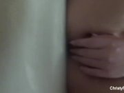 Busty starlet Christy Mack takes a bath  7/16