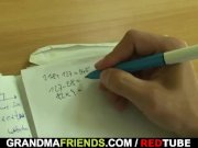 Hard threesome right in the classroom 2/16