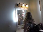 Behind the scenes with busty Brett Rossi 12/16