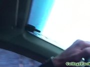 College teen babe cocksucking outdoors 5/16