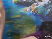 Brunette slave bent over and fucked by Master 5/16