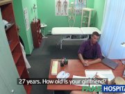 FakeHospital Nurse sucks dick for sperm 3/16