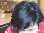 Cute girl in a red dress 1/16