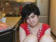 Cute girl in a red dress 11/16