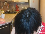 Cute girl in a red dress 14/16