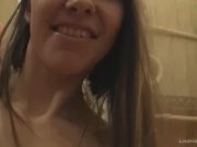 Klara teasing nude in the bathroom  10/16
