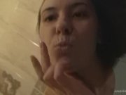 Klara teasing nude in the bathroom  3/16