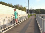 Jeny Smith new transparent dress 1/16