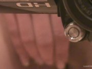 Tiny hottie masturbating with a vibrator 8/16