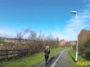 Fake Cop Sexy litter bug taken home for sex 1/16