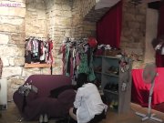 Amateur hot TEEN dances in backstage 2/16