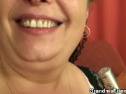 Watch POV 3some with old lady and boys 9/16