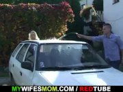 Son in law crams her old pussy and mouth   4/16