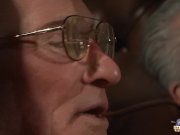 Two escort girls gives grandpas select riding 9/16