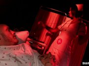 Nurse Skin gets an anal fuck from her patient 2/16