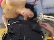 Fake Cop Cop fucks amateur model in the arse 14/16