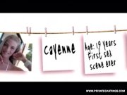 Cayenne Klein begging for her video casting 1/16