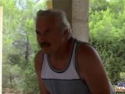 Horny dirty girls eats old sperm after fuck  4/16