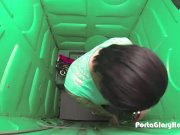 Porta Gloryhole Woman strips in public  3/16