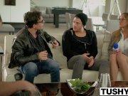 TUSHY Chloe Amour Tries Double Penetration 5/16