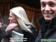 Real euro analfucked while being filmed 2/16