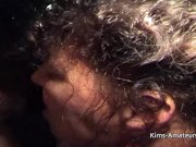 Big boobed matures share a big black cock  12/16