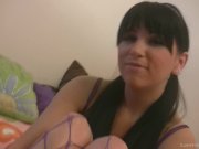 Model takes care of her tight pussy 2/16