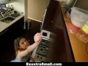 Tiny Teen Slut Takes Huge Cock 2/16