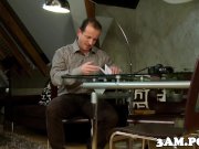 Czech escort giving blowjob before cockriding 1/16