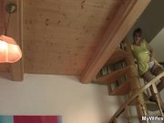 Mom spreads her legs for son in law 6/16