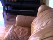 Amateur Mom gives a blowjob on casting couch 1/16