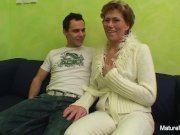 Granny watches porn before getting fucked 2/16