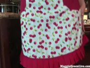 Nude Busty Chef Maggie Green Cums in Kitchen! 3/16
