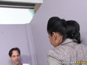 Yasmine De Leon enjoys gangbang and bukkake 4/16