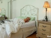 Elsa Jean gets woken up for a creampie 2/16