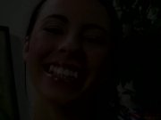 Petite Veronica Radke Sucking a Stunt Cock 1/16