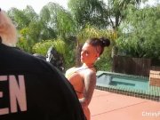 Behind the scenes with pornstar Christy Mack