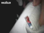 Fisting and boot fucking her ruined teen pussy 5/16