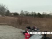 phatt booty thick red fucked by jovan jordan outdoor fuckfest  6/16