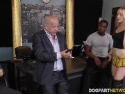 Iris Rose gets creampied by BBC in front of her step-father 4/16