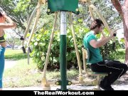 TheRealWorkout - Busty Crystal Fucked After Her Workout 1/16