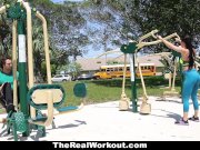 TheRealWorkout - Busty Crystal Fucked After Her Workout 4/16