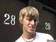 Old blonde granny rides cock on public 9/16