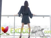 Exotic4K - Ebony Shay Evans gets her pussy fucked by big white cock 1/16