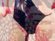 Brunette babe Kendall shows off her perfect body 13/16