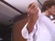 Uncensored Japanese nurse CMNF anal inspection Subtitled 16/16